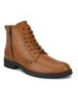 ESMEE MEN’S CASUAL ZIP BOOTS TAN