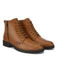 ESMEE MEN’S CASUAL ZIP BOOTS TAN