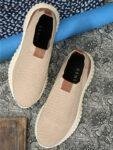 ESMEE SPORTS SLIP ON RUNNING SHOES TAN