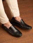 ESMEE MEN’S CASUAL LOAFERS BLACK