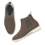 Women Chelsea Boots Beige