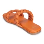 Knotted Flat Orange