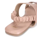 Bliss Backstrap Flat Sandal peach