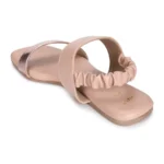 Bliss Backstrap Flat Sandal peach