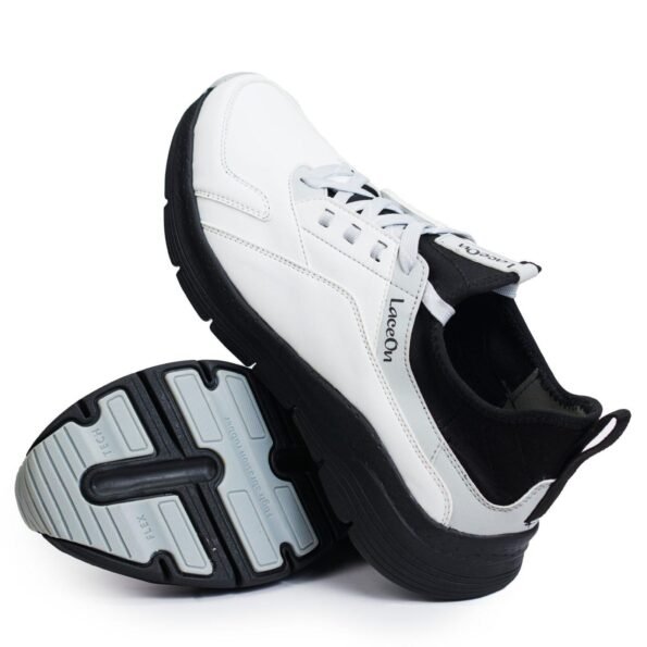 HAPPY FEET SHOES FOR MEN WHITE