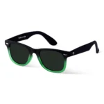 Emerald Haze Polarized Wayfarer Sunglasses