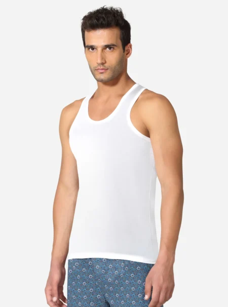 Men round neck sleeveless vest - Pack of 2