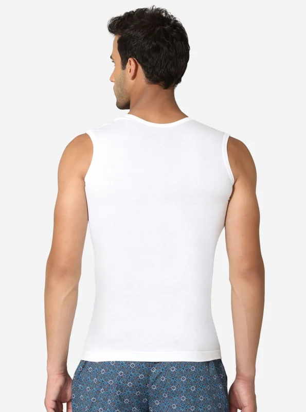 Men round neck sleeveless vest - Pack of 2