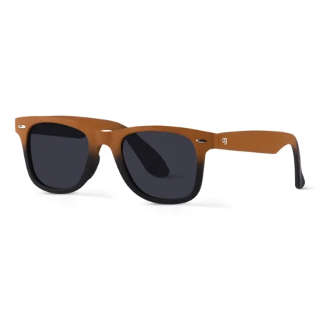 Walnut Wonder Polarized Wayfarer Sunglasses