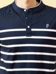 Dark Blue Stripes T Shirt