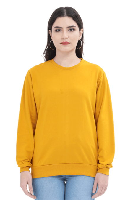 Sweatshirts (Unisex) Musturd Yellow