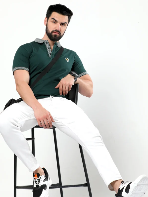 Timber Green Polo T-Shirt