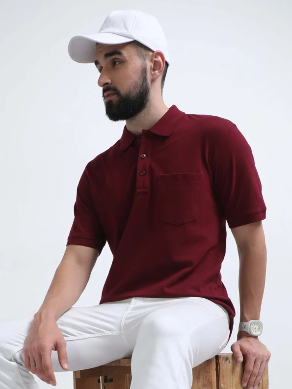 Cocoa Bean Polo T-Shirt