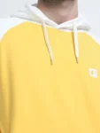 Arylide Yellow and white Hoodie