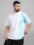 Two Tone Drop Shoulder Utility T-Shirt