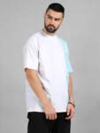 Two Tone Drop Shoulder Utility T-Shirt