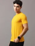 Mustard Solid T-Shirt