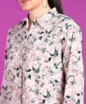 Popwings Women Casual Floral Printed Shirt